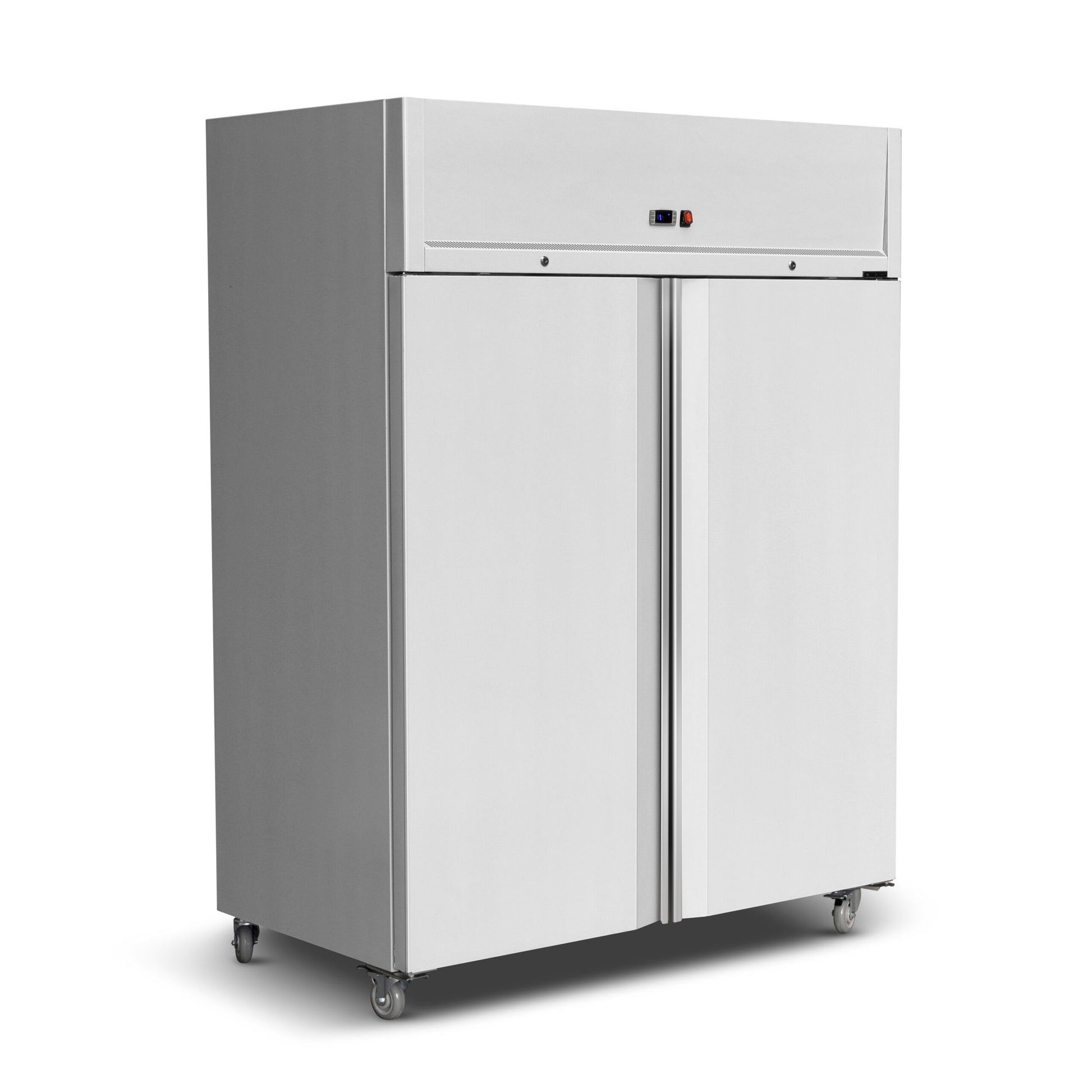 Salvadore Commercial Kitchen Freezer - Double Door - Stainless Steel by Salvadore  Upright Freezer for commercial kitchens