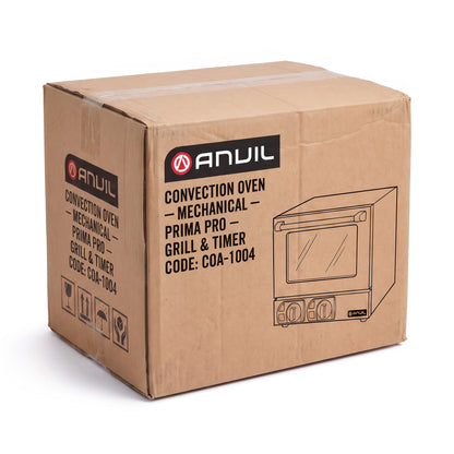 Anvil COA1004-R01 Prima Pro Mechanical Convection Oven with Grill & Timer