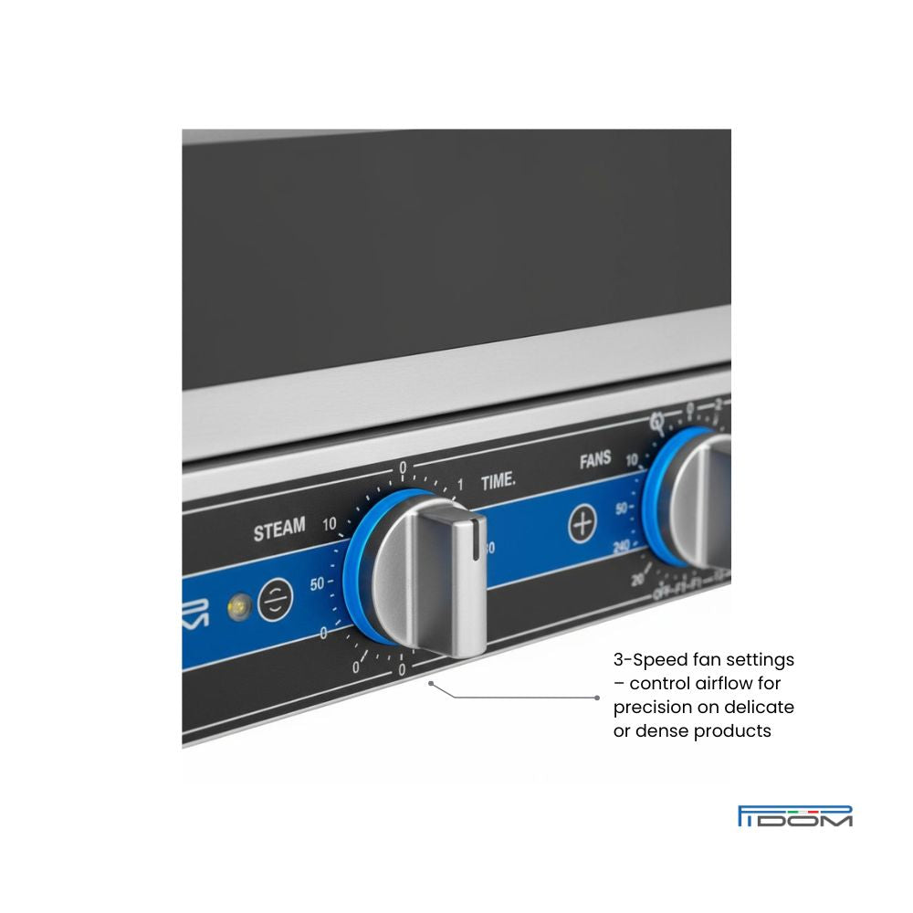 Pidom Leonardo 4-Pan Manual Combi Steam Oven