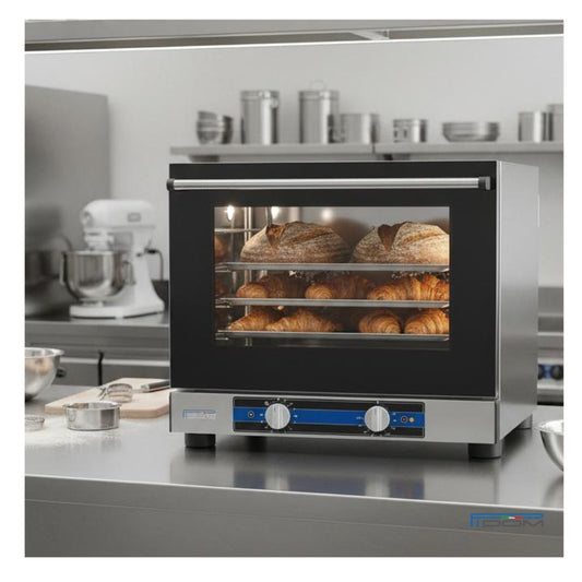 Pidom Marconi Manual Convection Oven - No Humidity (4-Tray, 3.3kW)