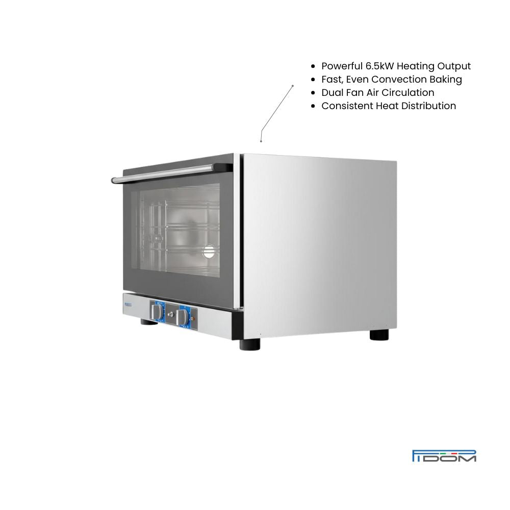 Pidom Marconi Digital Convection Oven with Humidity - 4-Tray