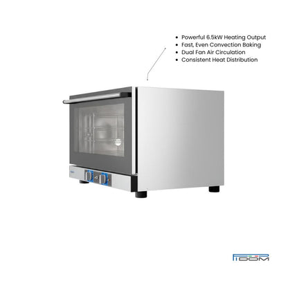 Pidom Marconi Digital Convection Oven with Humidity - 4-Tray