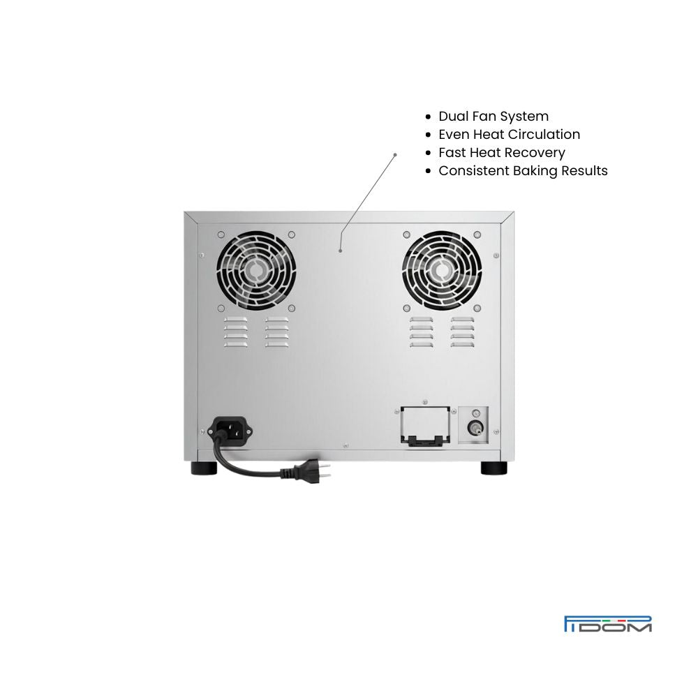 Pidom Marconi Digital Convection Oven with Humidity - 4-Tray