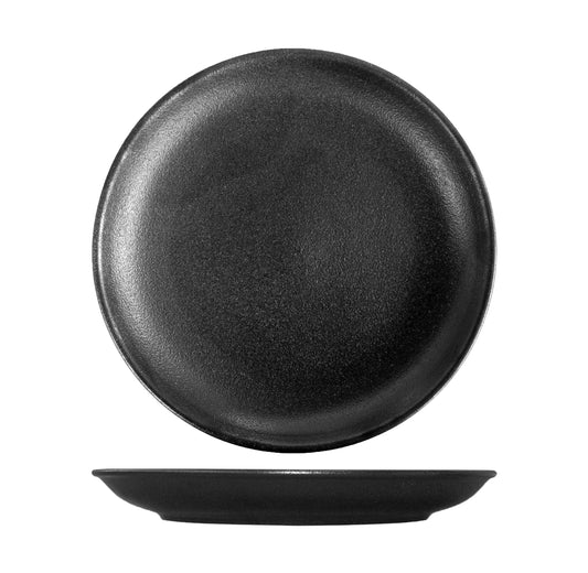 Tempest Black Coupe Plate 29cm (Pack of 24)
