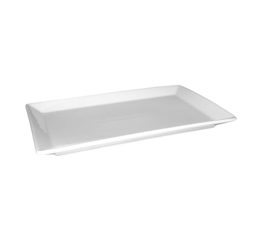 Prima White Rectangular Tray 33.5 x 20cm (Pack of 12)