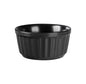 Tempest Black Ribbed Ramekin 9cm (Pack of 24)