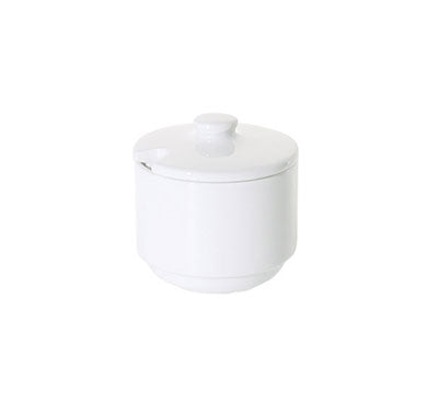 Fortis Sugar Bowl with Lid 20cl (Pack of 12) by Fortis  Sugar Bowls for commercial kitchens