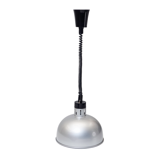 Decorative Food Display Lamp Matt Silver