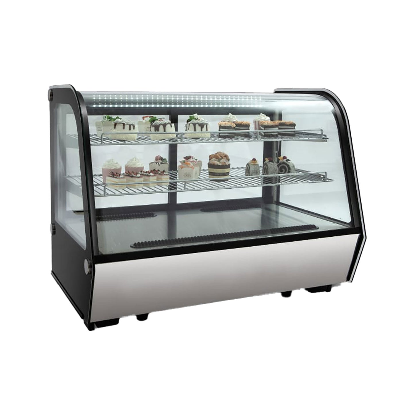 Salvadore DFC0880 880mm Curved Countertop Display Fridge