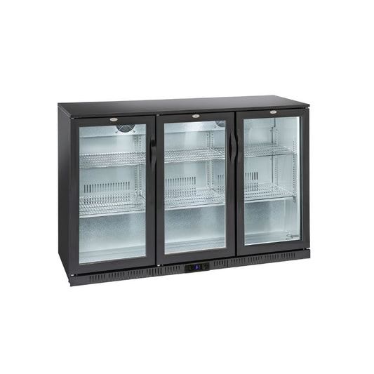 Salvadore Triple-Door Back Bar Cooler