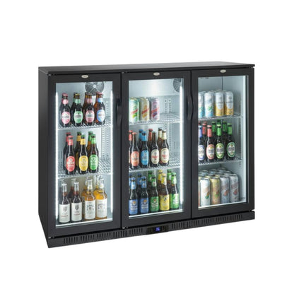 Salvadore Triple-Door Back Bar Cooler