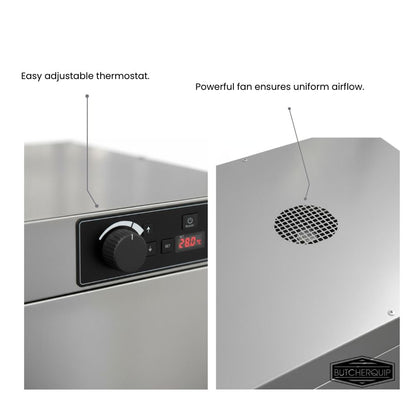 Butcherquip Biltong Cabinet B-Quip 245L Stainless Steel Junior