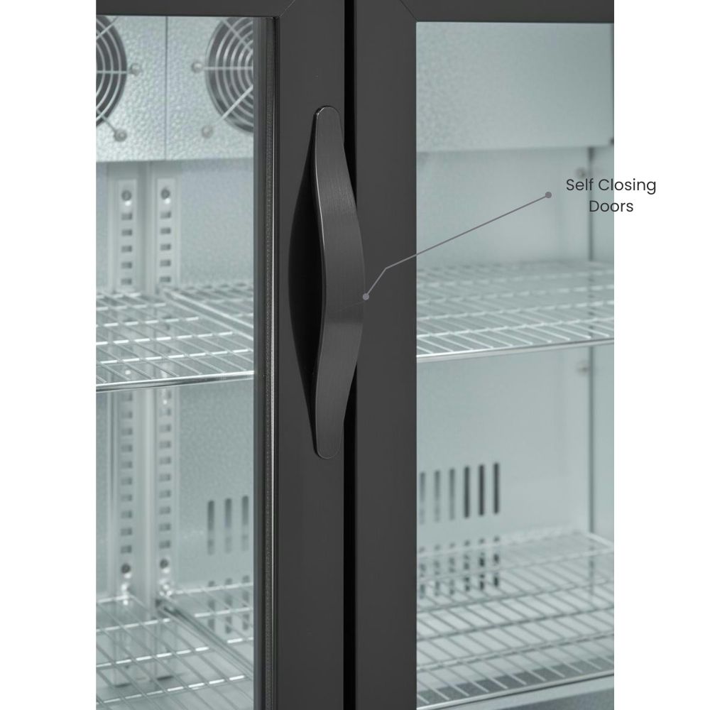 Salvadore Triple-Door Back Bar Cooler