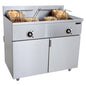 Anvil Double Tank Fish Fryer - 2 x 20L | 33kW Electric