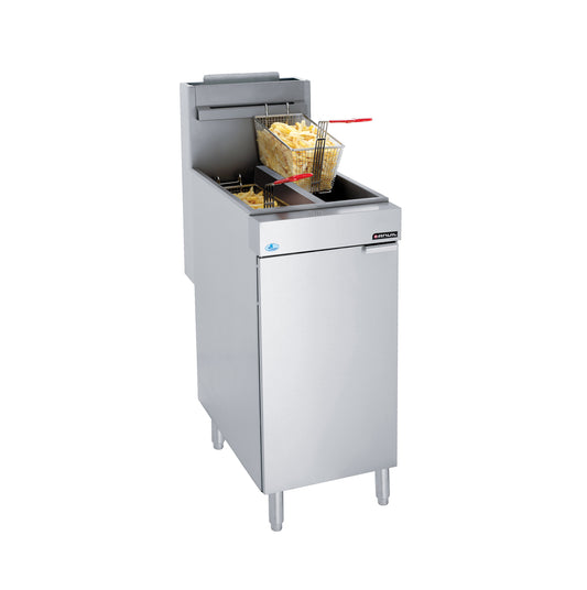 Anvil Gas Deep Fryer - 2 x 10L Twin Pan