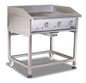 Heavy Duty Floor Standing Griller - Half Flat / Half Ribbed (Electric, 900mm)