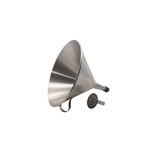Funnel - Stainless Steel with Removable Strainer - 120mm by Other Brands  Funnel for commercial kitchens