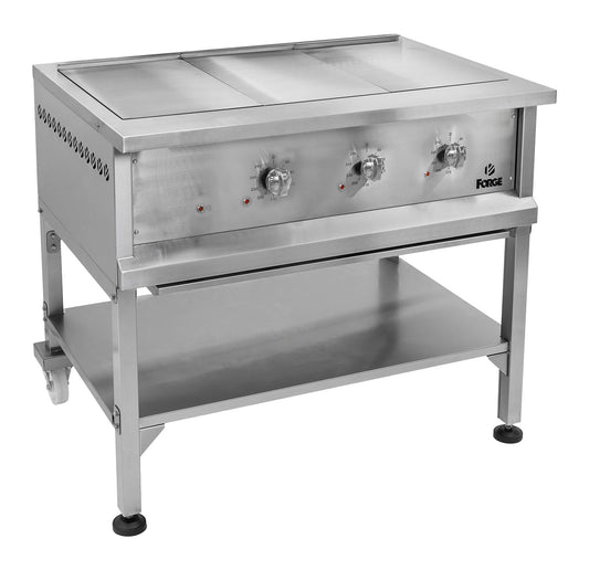 Forge FSP1003 Heavy-Duty Solid Top Electric Stove