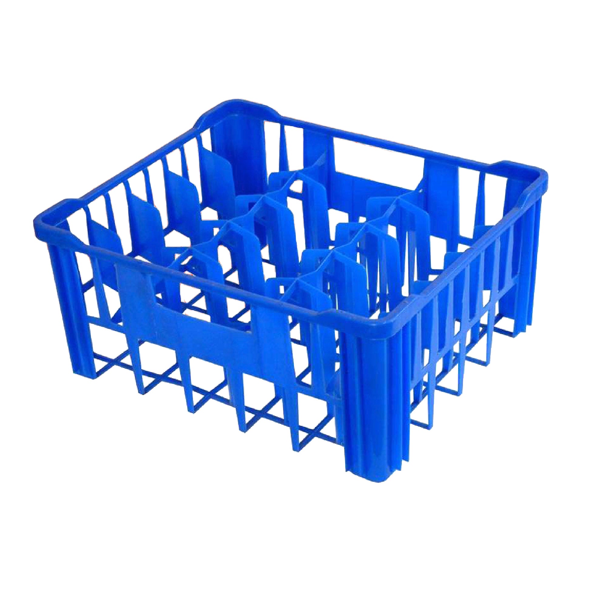 Global Glass Crate Large (30 Glasses, Blue 475 x 400 x 205mm) by Global  Commercial catering equipment