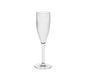 Polycarbonate Champagne Flute 190ml (Pack of 6)