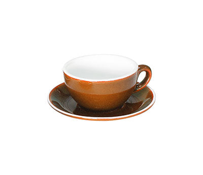 Fortis Open Cappuccino Cup Brown 21cl (36 Pack) by Fortis  Commercial catering equipment