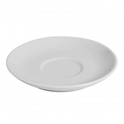 Fortis Cappuccino Saucer White 14cm (36 Pack) by Fortis  Commercial catering equipment