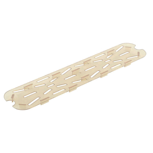 Cambro High Heat Drain Shelf -Amber (For 1/2 Long Pans) by Cambro  Commercial catering equipment