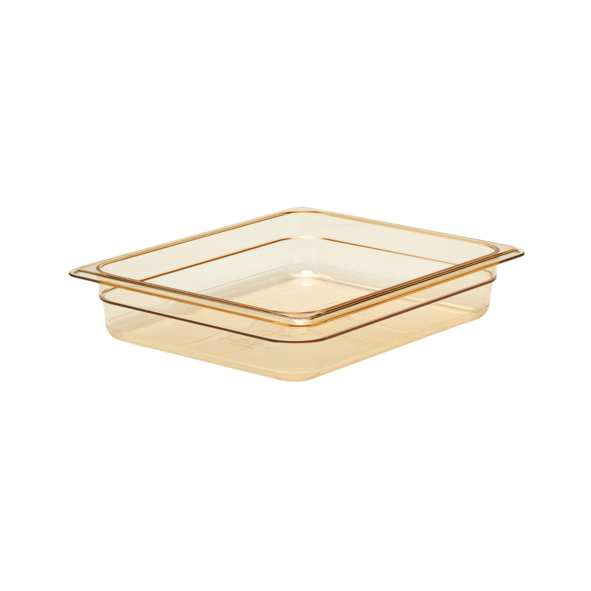 Cambro High Heat 1/2 GN Foodpan -Amber (65mm Deep) by Cambro  Commercial catering equipment