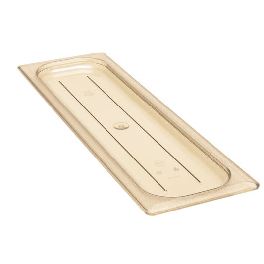 Cambro High Heat Lid -Amber (For 1/2 Long GN Pans)