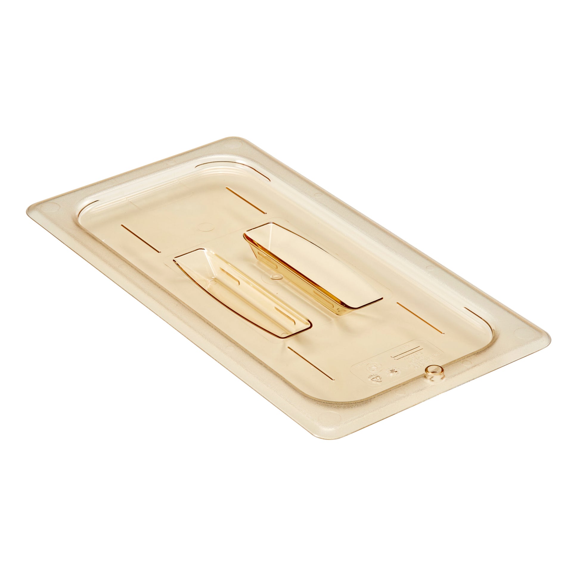 Cambro High Heat Lid with Handle -Amber (For 1/3 GN Pans) by Cambro  Commercial catering equipment
