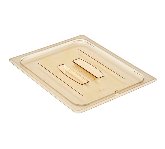Cambro High Heat Lid with Handle -Amber (For 1/2 GN Pans)
