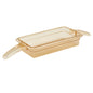 Cambro High Heat 1/3 GN Pan with Double Handle -Amber (65mm Deep) by Cambro  Commercial catering equipment