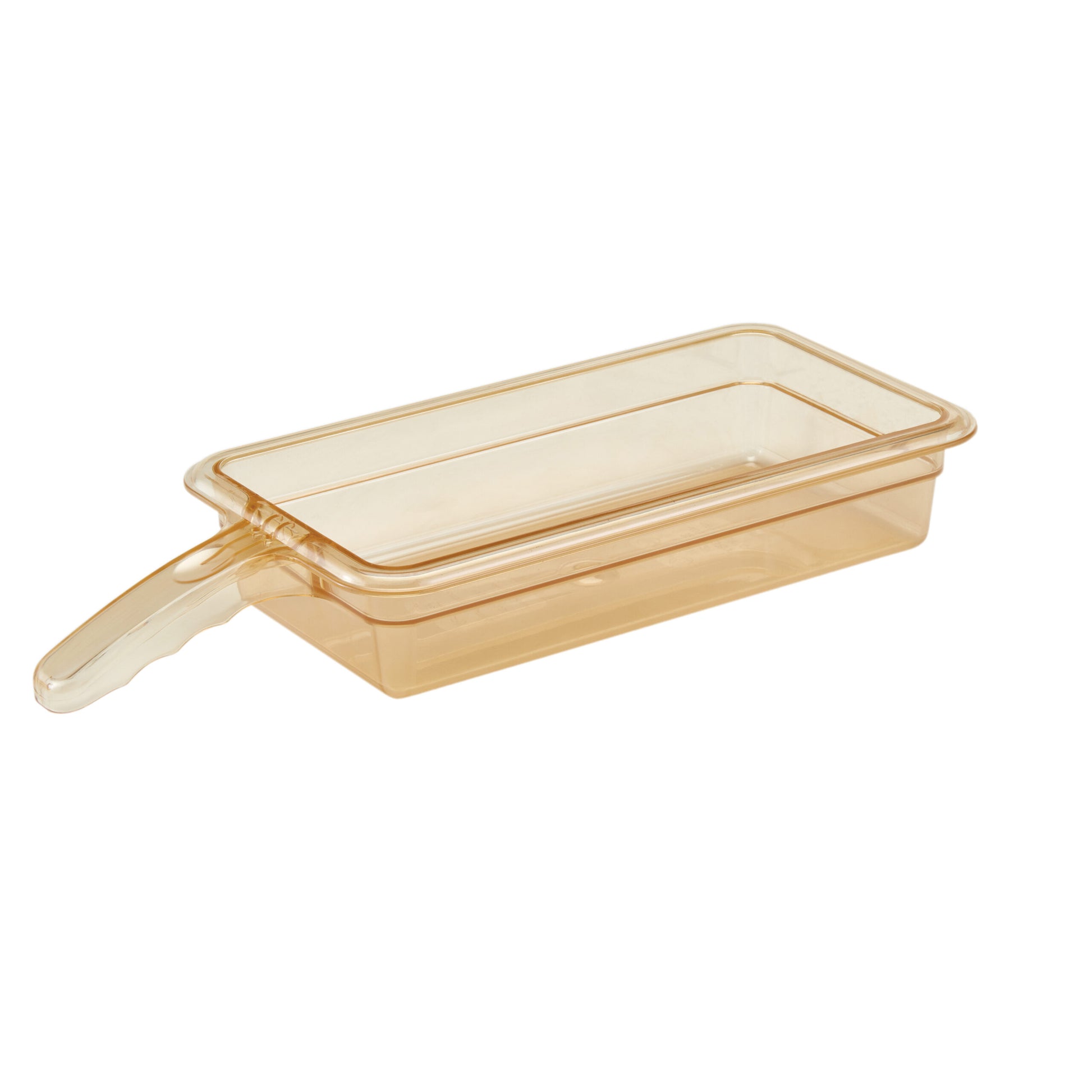 Cambro High Heat 1/3 GN Pan with Single Handle -Amber (65mm Deep) by Cambro  Commercial catering equipment