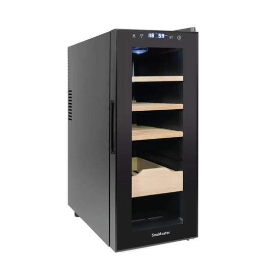 SnoMaster Z150163 35L Counter-Top Thermo-Cooled Cigar Humidor