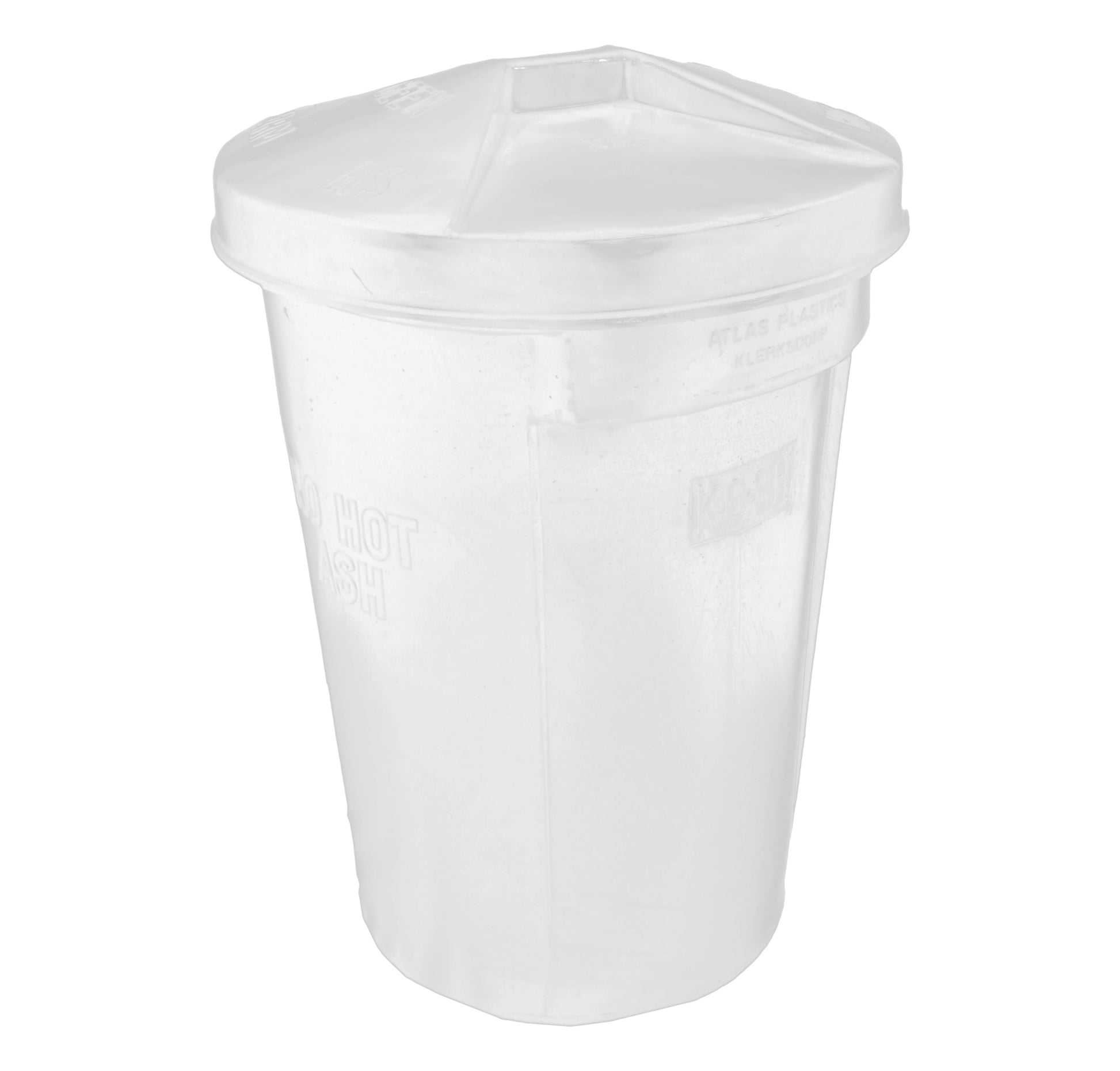 Global Ingredient Bin 85Lt with Lid (White 450 x 630mm) by Global  Commercial catering equipment