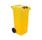 Mobile Refuse Bin 240Lt Yellow (Plastic Waste) by Other Brands  Commercial catering equipment