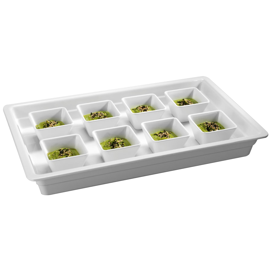 Efay Insert Melamine Full GN1/1 65mm White | KitchenTrade – Kitchen Trade