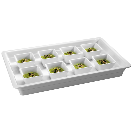 Efay Insert Melamine Full GN1/1 65mm White by Efay  Commercial catering equipment