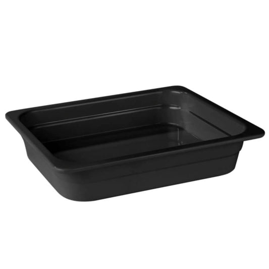 Efay Insert Melamine Half GN1/1 65mm Black by Efay  Commercial catering equipment