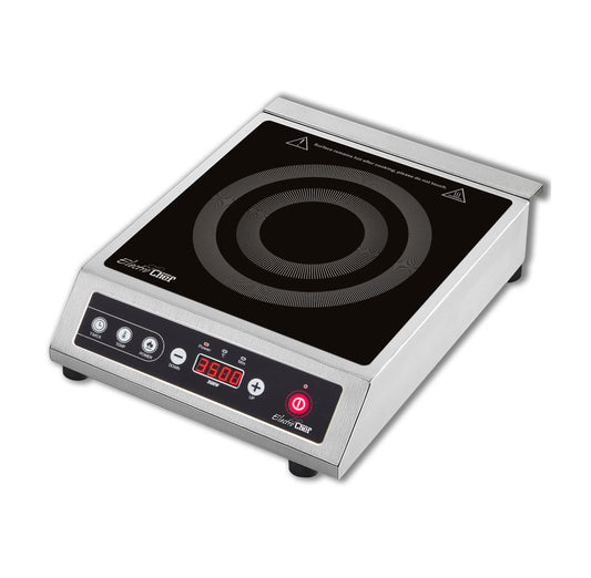 Electro Chef Induction Hob Stand S/Steel Square Single () by Electro Chef  Commercial catering equipment