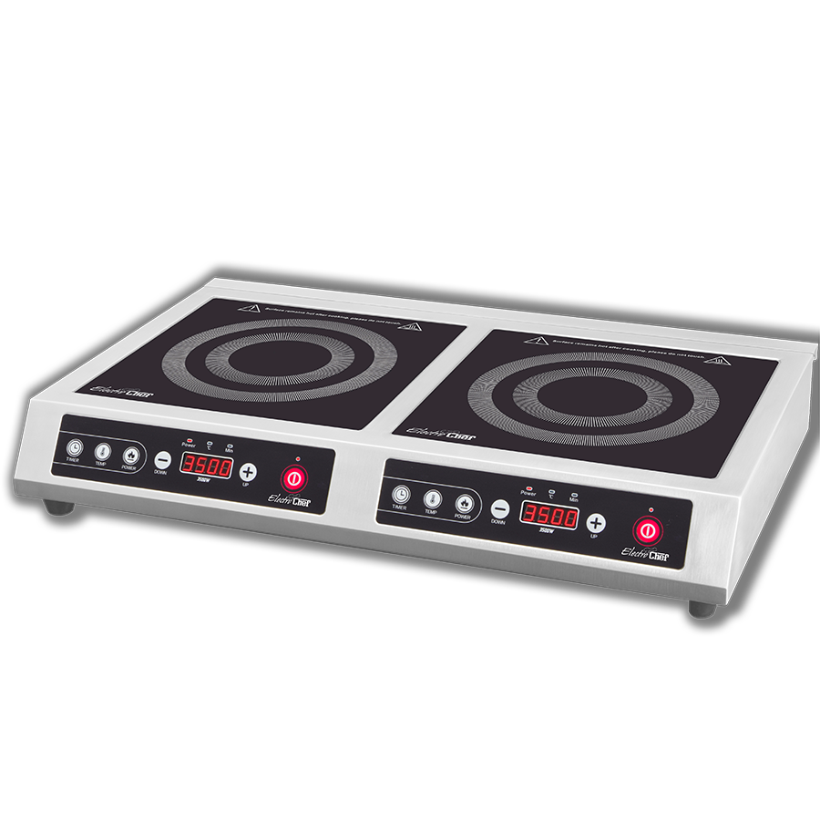 Electro Chef Induction Hob Stand S/Steel Square () by Electro Chef  Commercial catering equipment