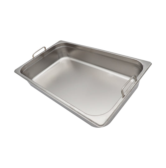 Global Insert Stainless Steel with Handle Full Size 100mm by Global  Commercial catering equipment