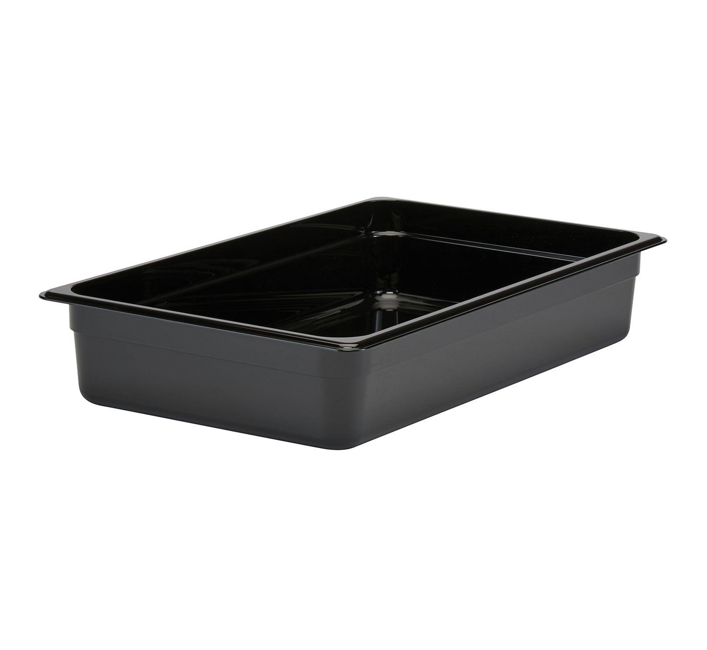 Cambro GN Foodpan 1/1 Polycarbonate -Black (100mm Deep) by Cambro  Commercial catering equipment