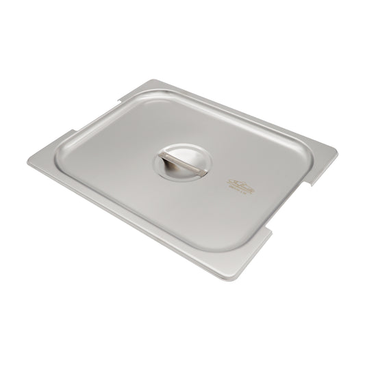 Global Lid Stainless Steel with Handle Half Size by Global  Commercial catering equipment