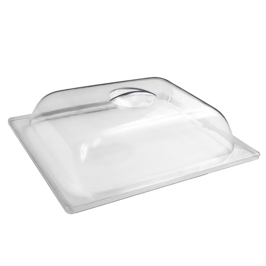 Designer Displayware Insert Half Dome Lid Solid Clear