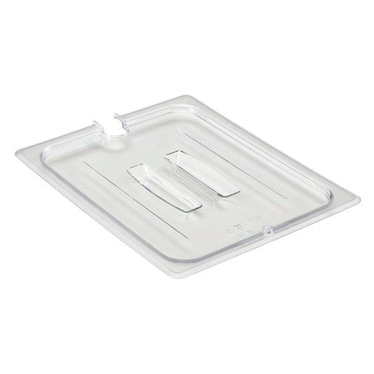 Cambro Polycarbonate Notched Lid -Clear (Fits 1/9 GN Pans)