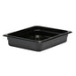 Cambro GN Foodpan 1/2 Polycarbonate -Black (65mm Deep) by Cambro  Commercial catering equipment
