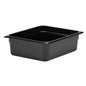 Cambro GN Foodpan 1/2 Polycarbonate -Black (100mm Deep) by Cambro  Commercial catering equipment