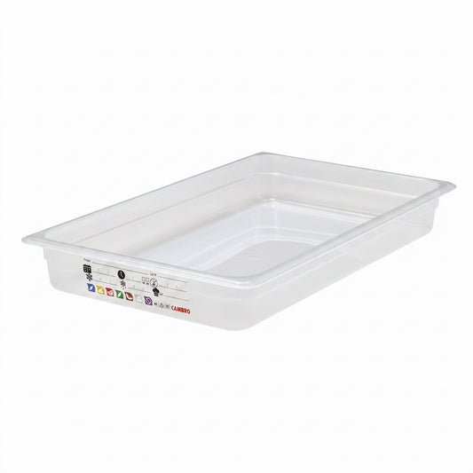 Cambro SafeTrak GN 1/1 Food Pan – 530 × 325mm – 100mm Deep