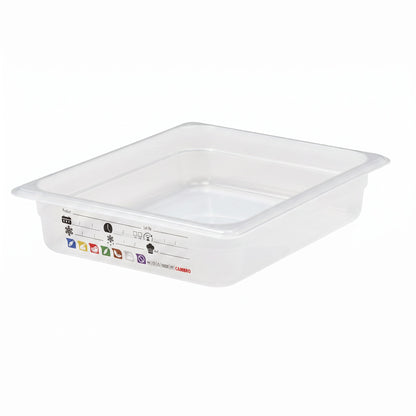Cambro SafeTrak GN 1/2 Food Pan | 325 x 265mm | 65mm Deep